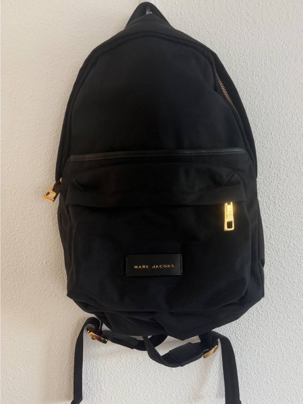 MARC JACOBS BLACK BACKPACK - Picture 2 of 8